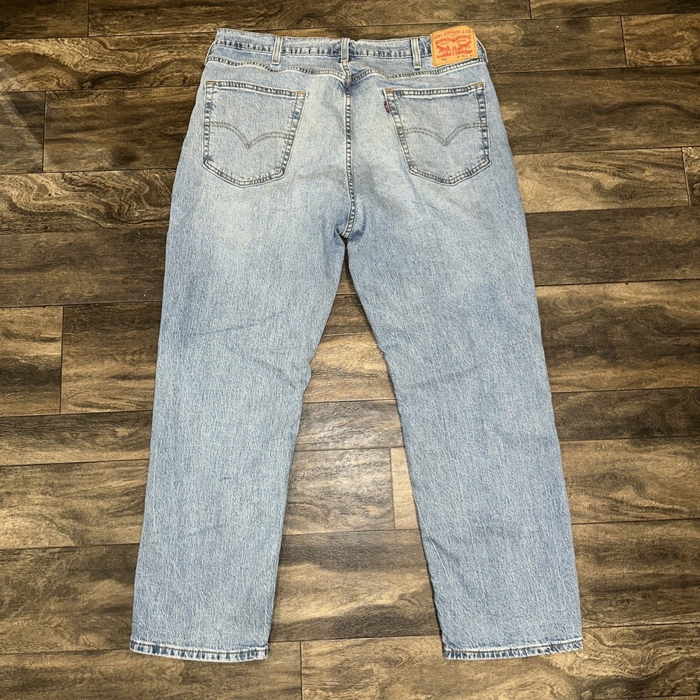 Levi's 541 Relaxed Fit Straight Leg Light Wash Denim Jeans Men's Size 40x30